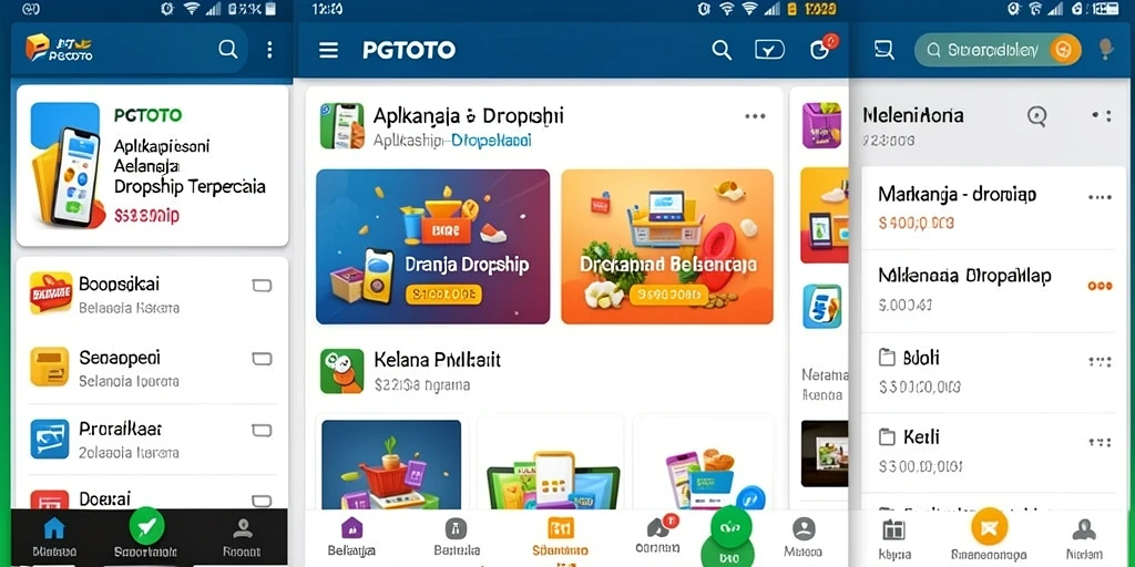 Tampilan antarmuka PGTOTO yang menarik untuk dropship.