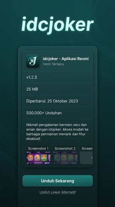 Unduh APK idcjoker untuk Pengguna Android di Indonesia
